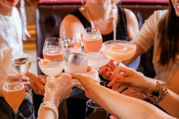 Gin afternoon tea