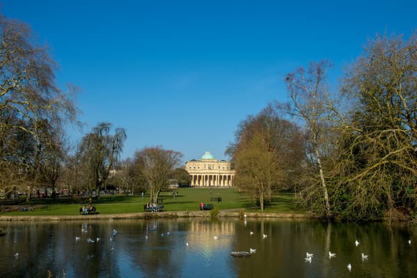 Pitville park in cheltenham