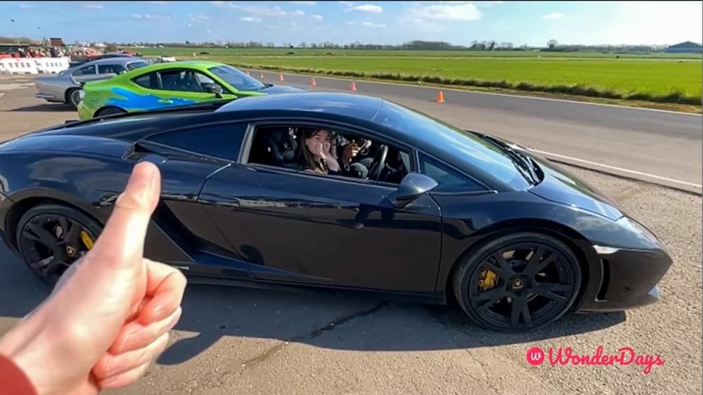 Heading out to the track driving experience