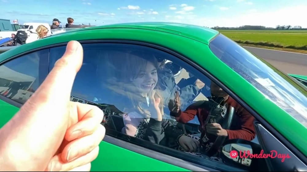 Junior porsche driving experience