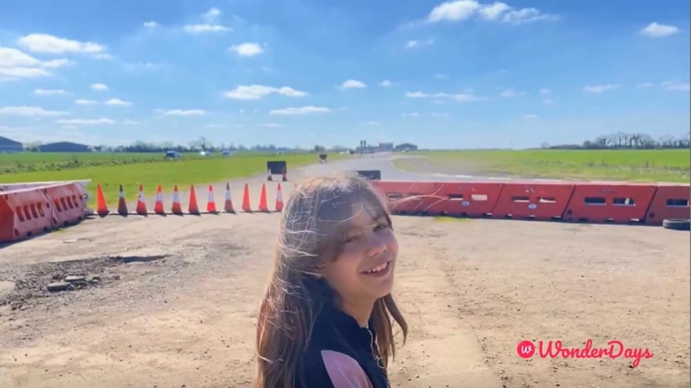 Supercar track experience view