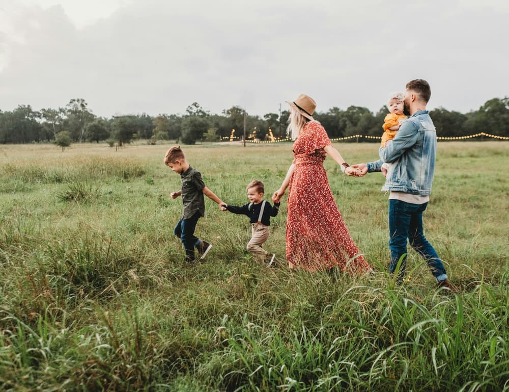 Family of five