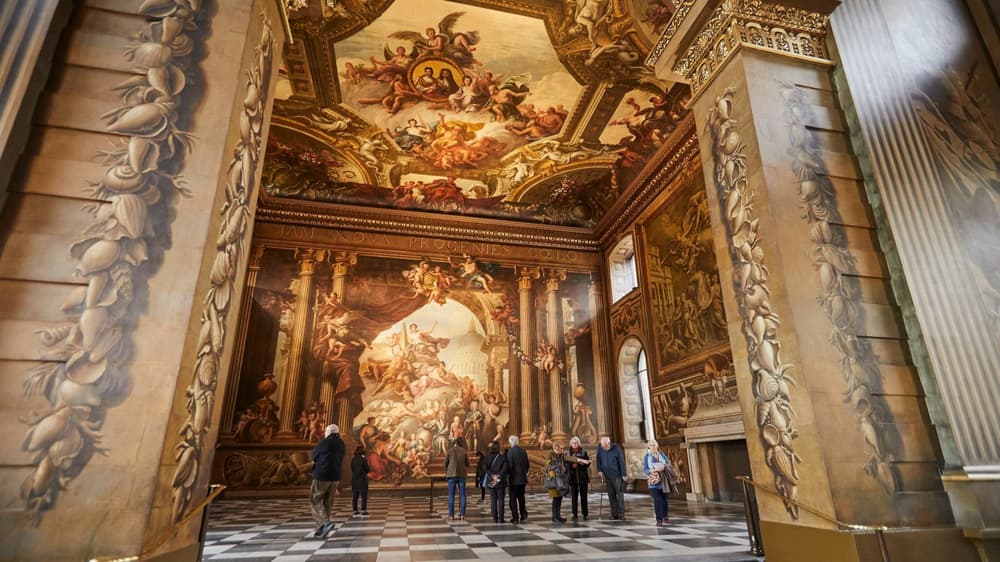 the old royal naval college entrance