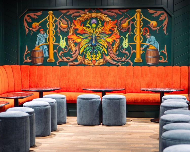 the whisky lounge where a whisky tasting experience is held in edinburgh