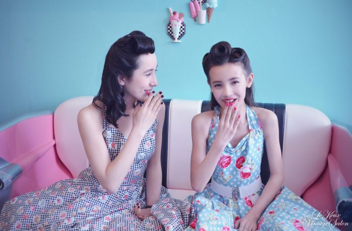 vintage children's mini makeover and photoshoot