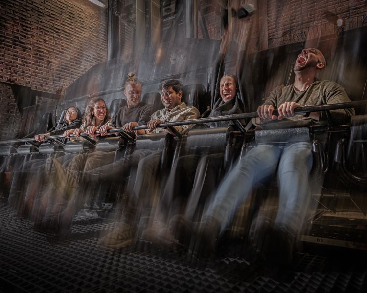 Drop ride at london dungeon