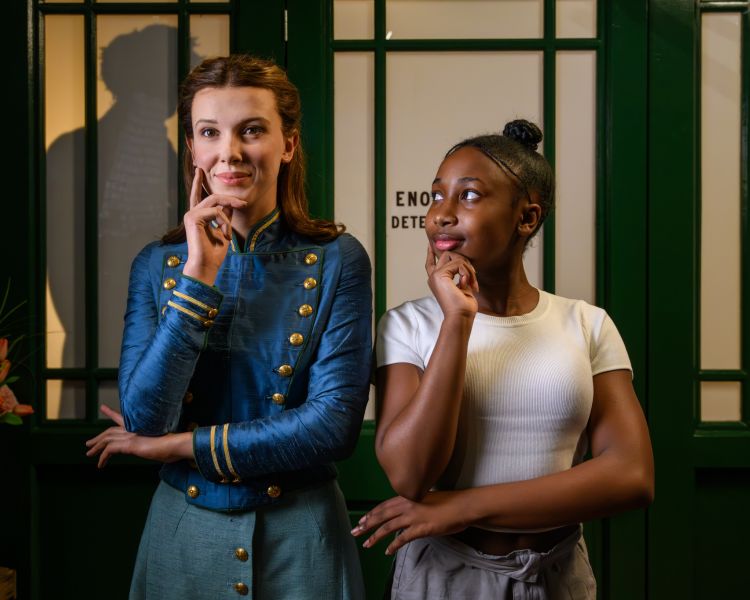 Madame Tussauds London Baker Street Studios Millie Bobby Brown as Enola Holmes