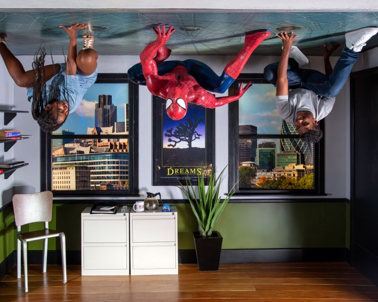 Madame Tussauds London Marvel Hall of Heroes Spiderman