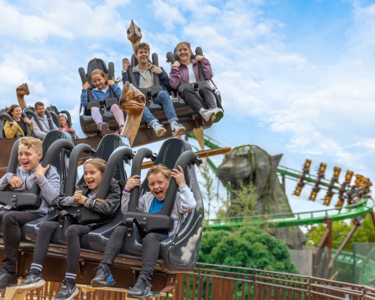 Jumanji ride at Chessington world of adventures