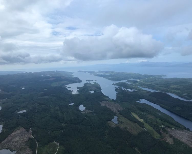 glasgow helicopter sightseeing tour