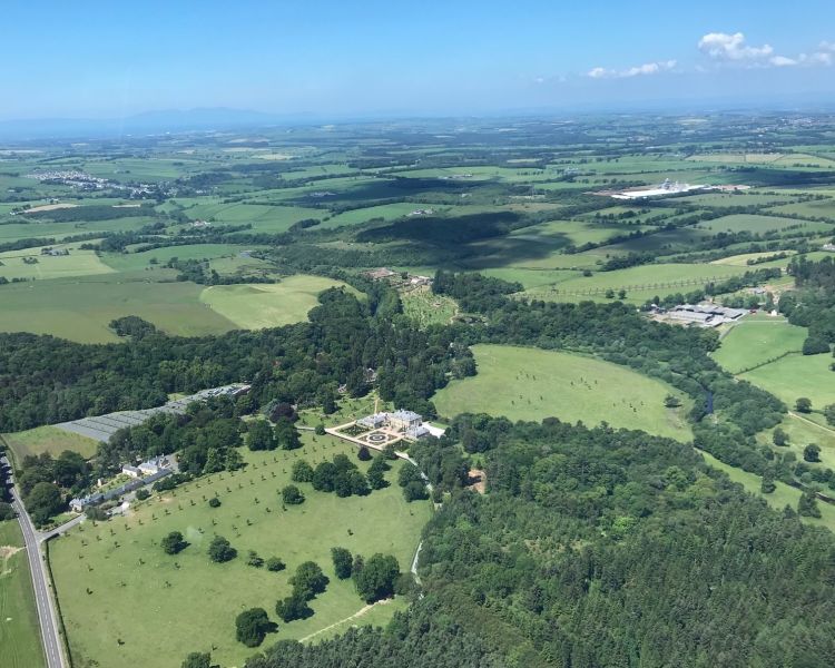 glasgow helicopter sightseeing tour