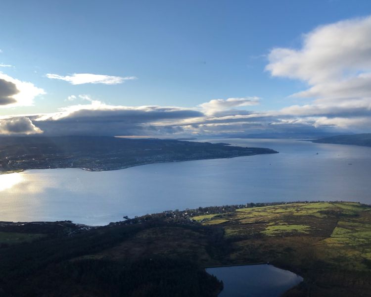 glasgow helicopter sightseeing tour