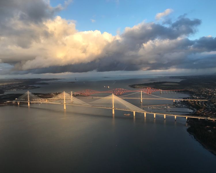 30 minute edinburgh helicopter sightseeing tour