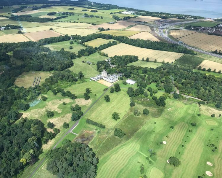 30 minute edinburgh helicopter sightseeing tour