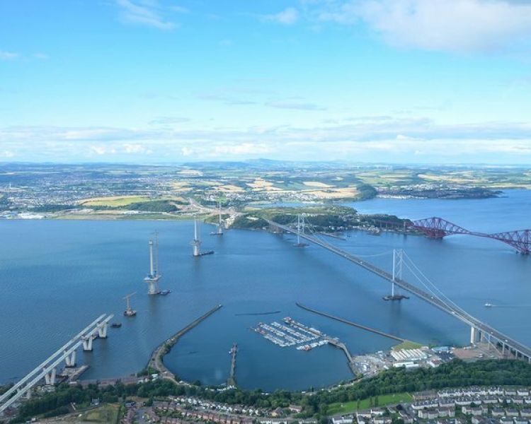 30 minute edinburgh helicopter sightseeing tour