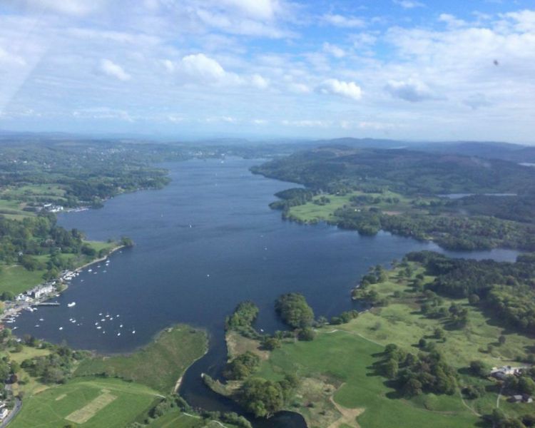 30 minute lake district helicopter sightseeing tour