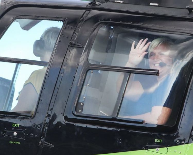 30 minute newcastle and angel of the north helicopter sightseeing tour