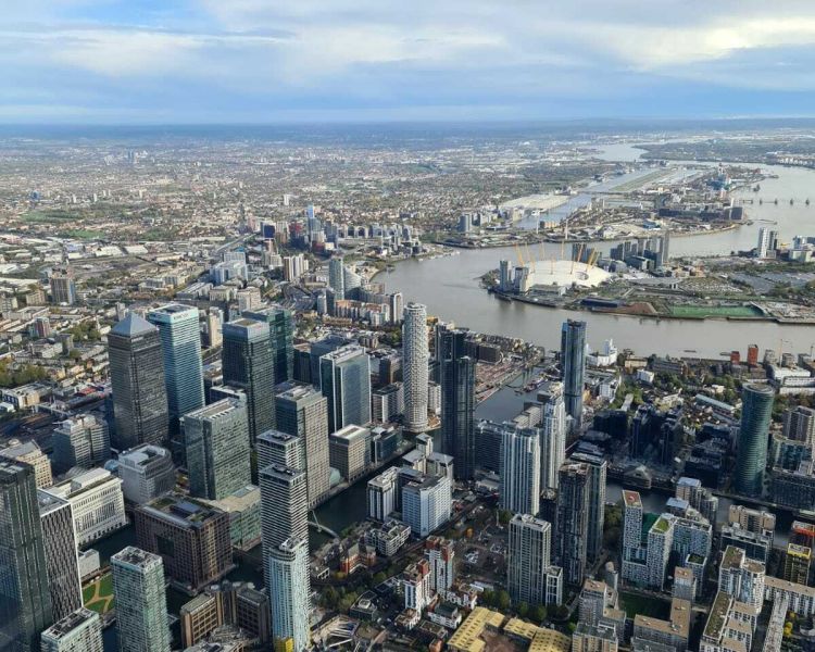 city of london helicopter sightseeing tour