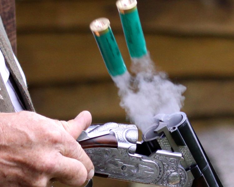 private clay pigeon shooting experience for two