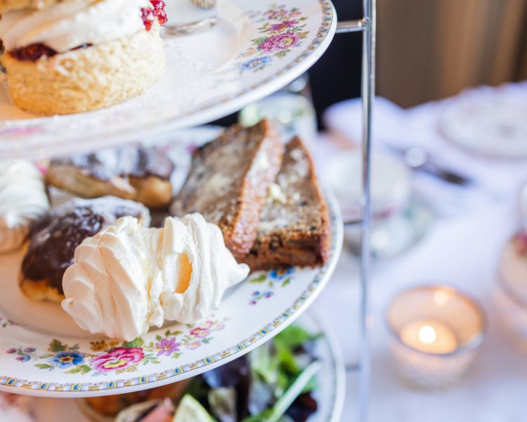 Food Close Up Afternoon Tea at Coghlans