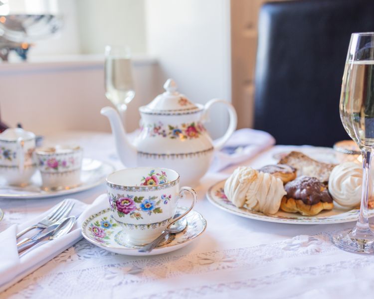 Afternoon Tea at Coghlans Close Up