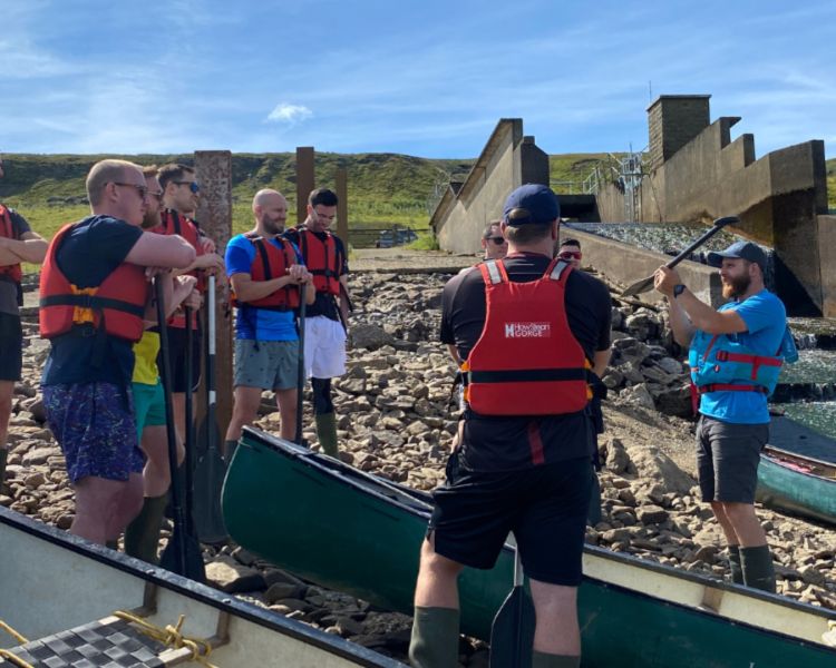 How stean canoeing safety brief