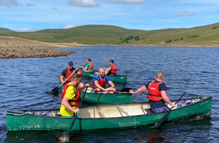 How stean canoeing