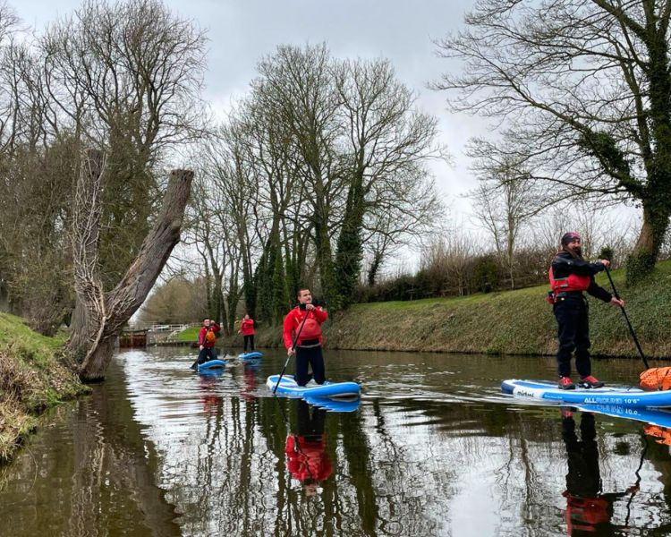 Group sup boarding
