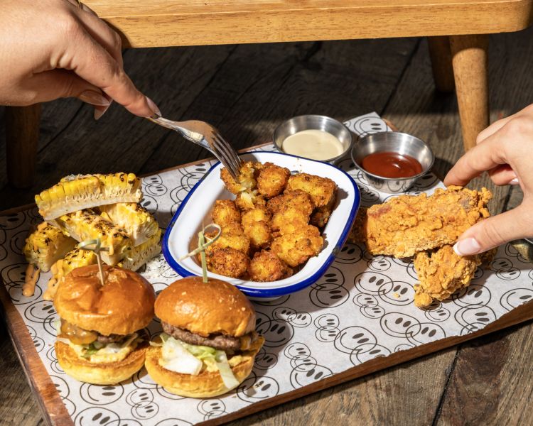 savoury afternoon tea treats at revolution bars