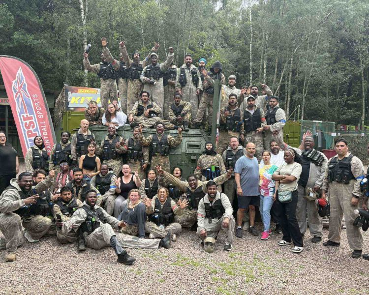 group on paintball experience wolverhampton