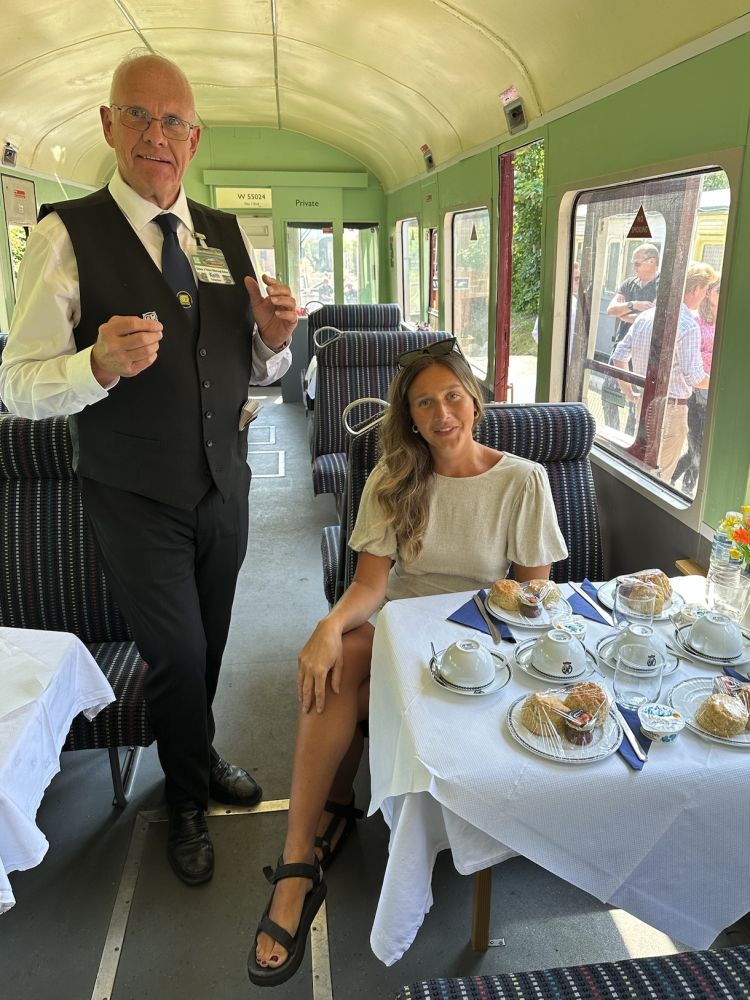 steam train experience in the chiltern hills with afternoon tea for two