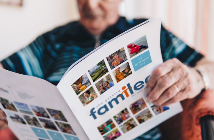 personalised printed family magazine