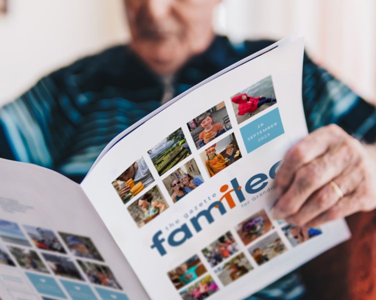 personalised printed family magazine