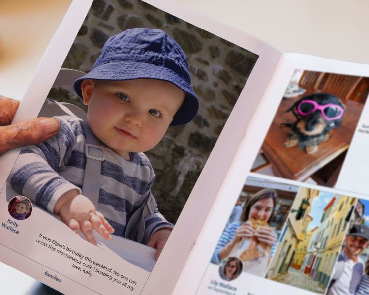 personalised printed family magazine