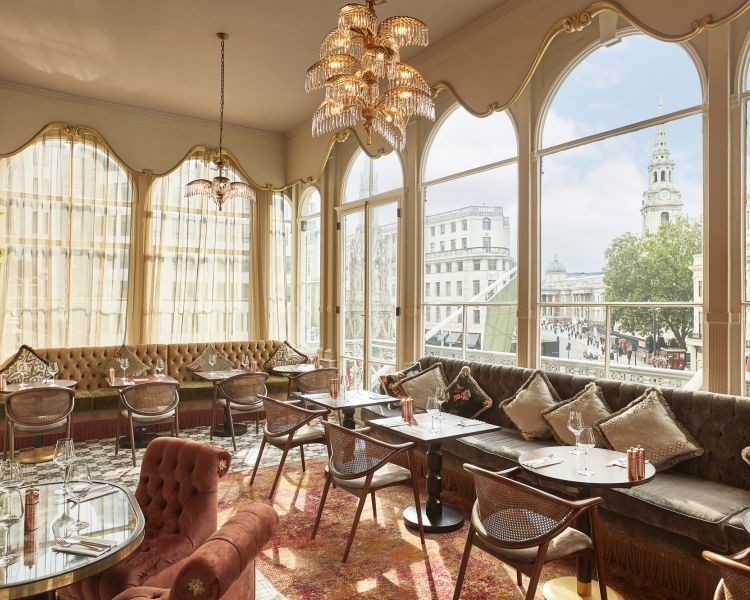 Restaurant at the clermont charing cross hotel in london