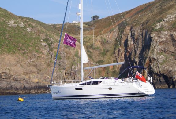 a yacht moored on the solent