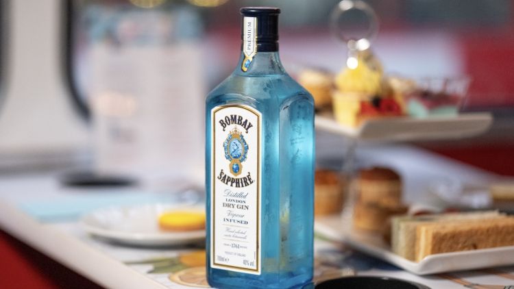 bombay sapphire gin lovers afternoon tea bus tour in london