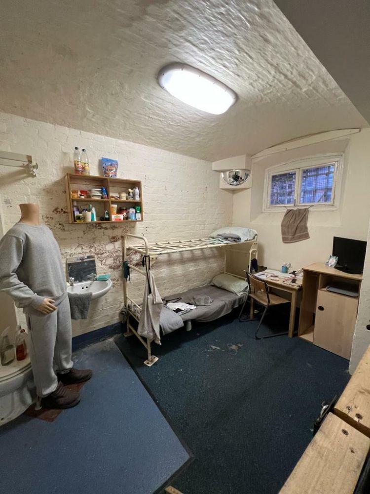 example of a prison cell seen on a guided former prison tour experience
