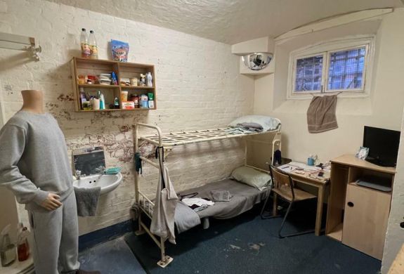 example of a prison cell seen on a guided former prison tour experience