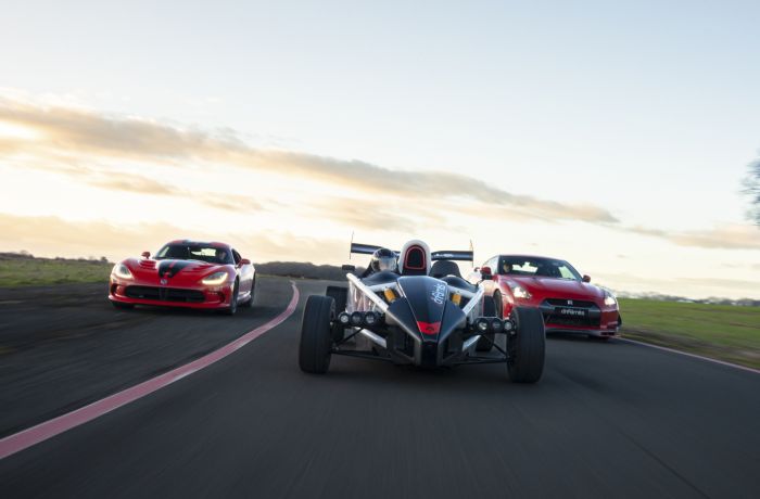 vip secret six supercar experience and passenger ride, near london
