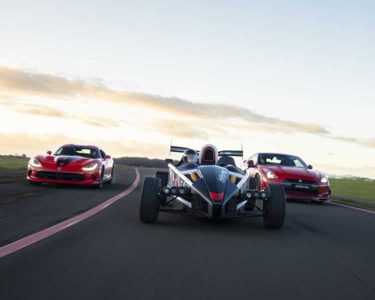 vip secret six supercar experience and passenger ride, near london