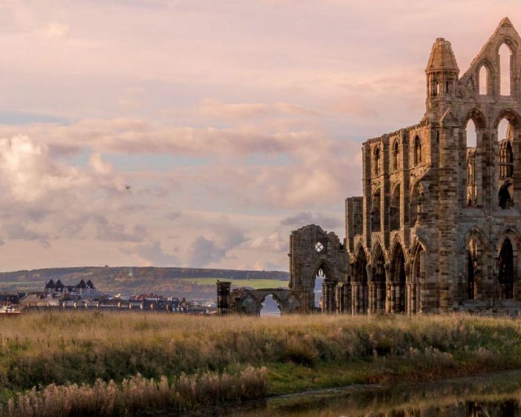 Ruins in the north yorkshire moors
