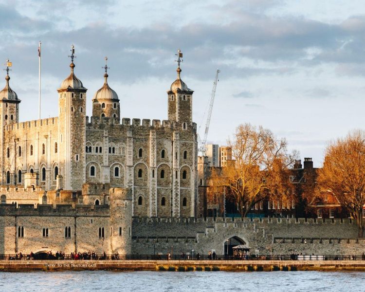 Tower of london at sunset