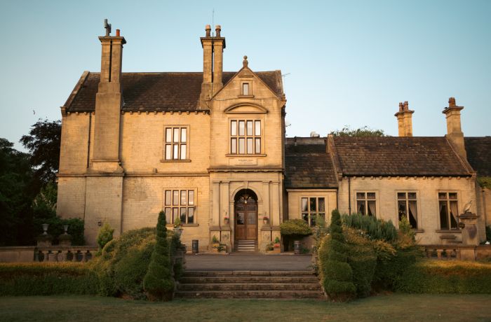 Front view of bagden hall hotel