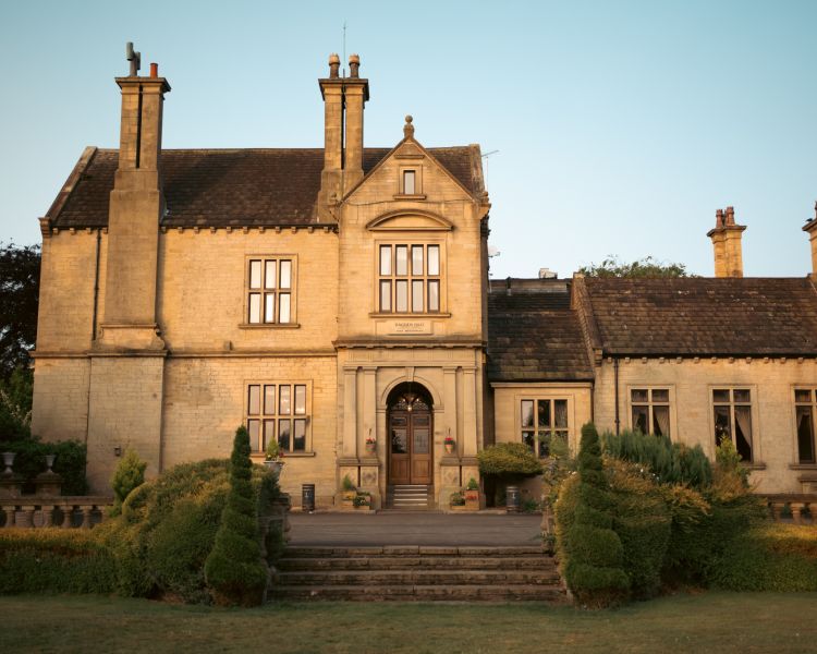 Front view of bagden hall hotel