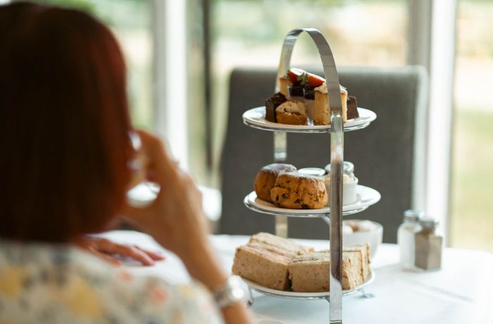 Afternoon tea at grinkle park