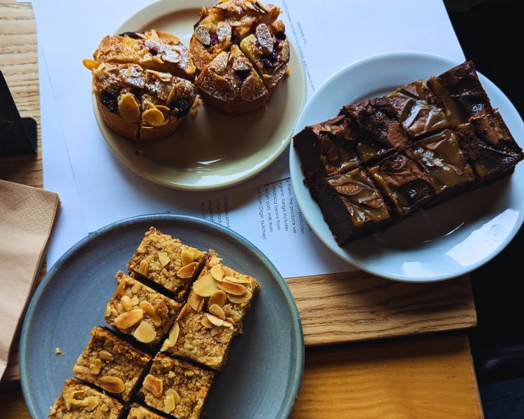 Sweet treats at loaf bakery in bristol