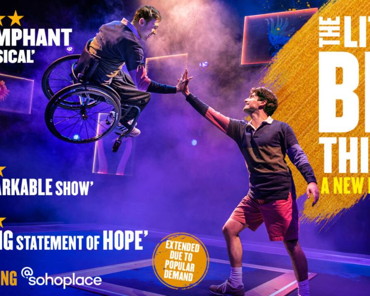 The little big things theatre show promotional poster