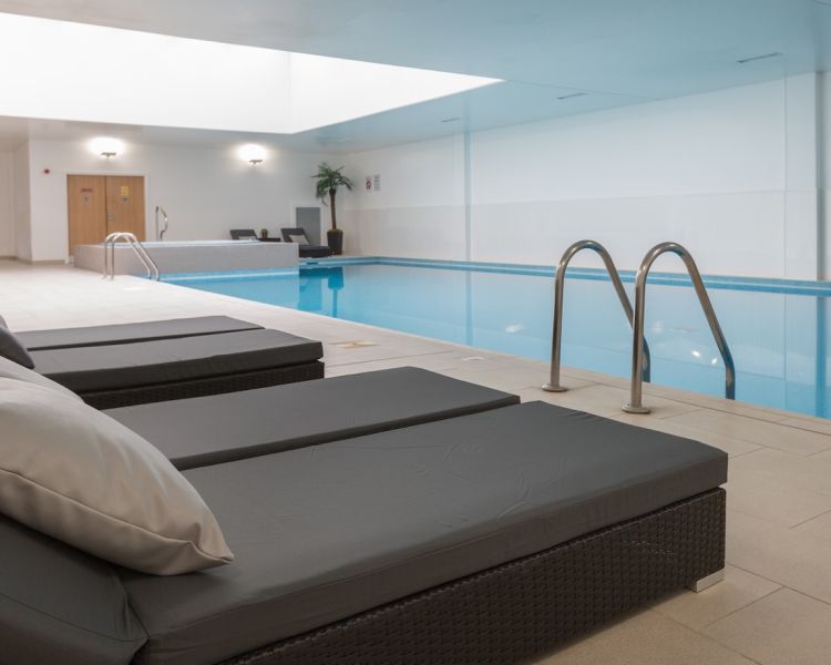 Swimming pool at spa at the oxfordshire hotel