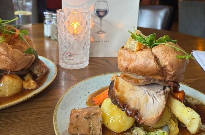 Sunday roast and the sun inn menu